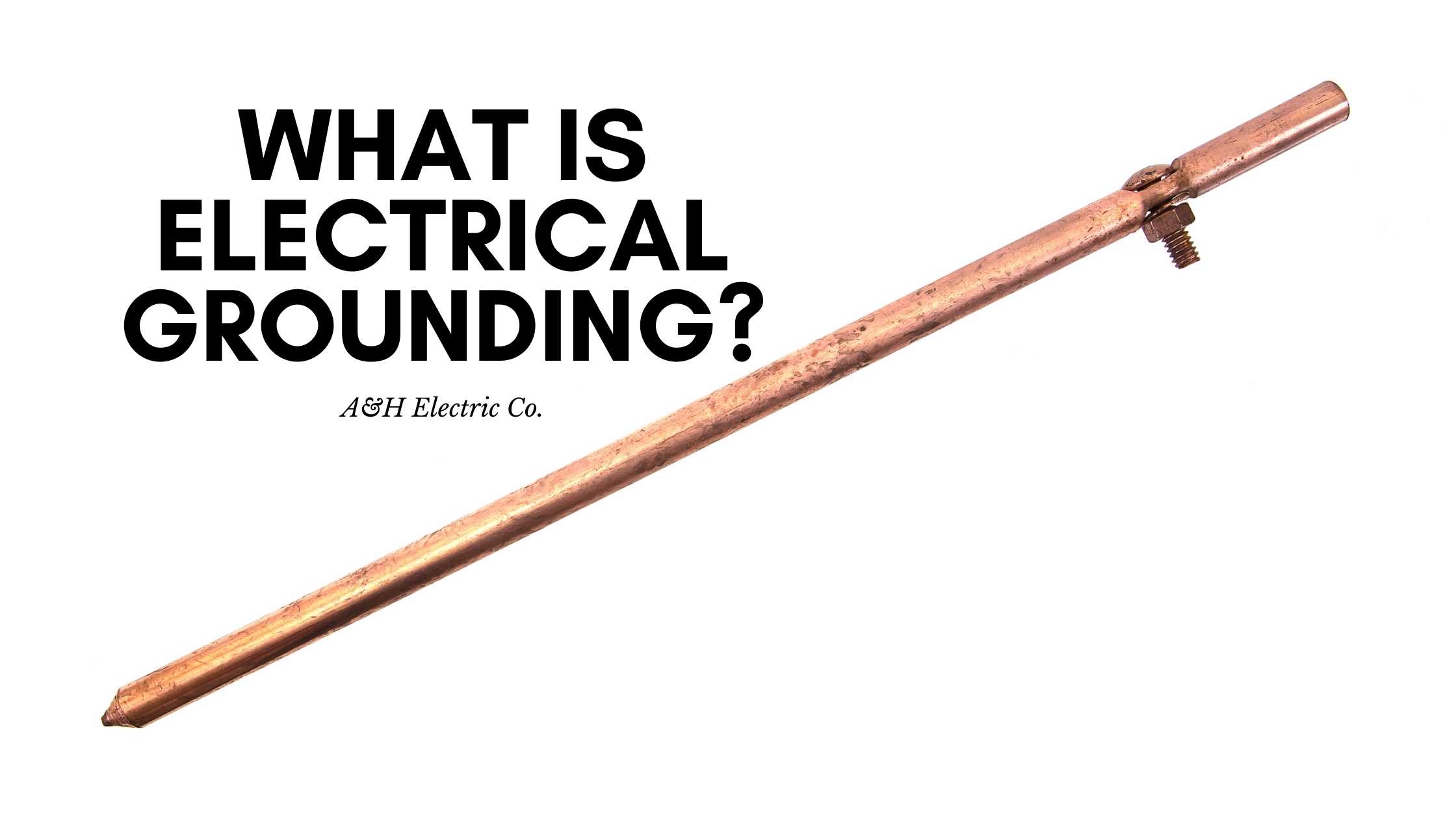 electrical grounding rod