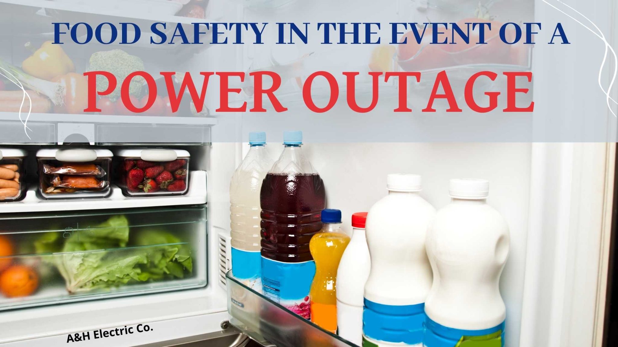 Loss of Food Due To Power Outage? Don